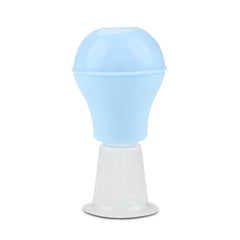 Nipple CorrectorWomen Silicone Nipple Enlargement Suction Enlarger Sucker Corrector for Breastfeeding Inverted Flat Nipples Aspirator Puller Health Care(Blue)